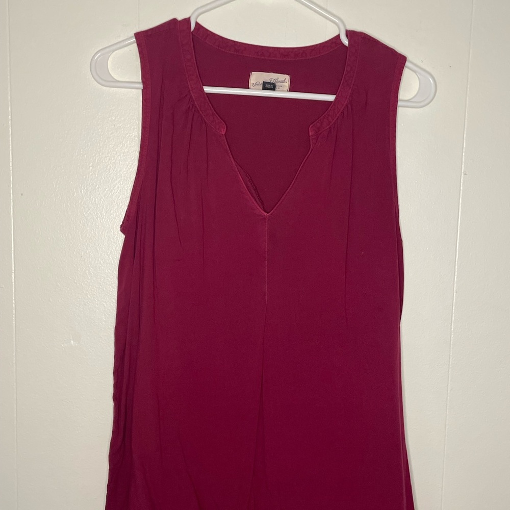 Magenta blouse